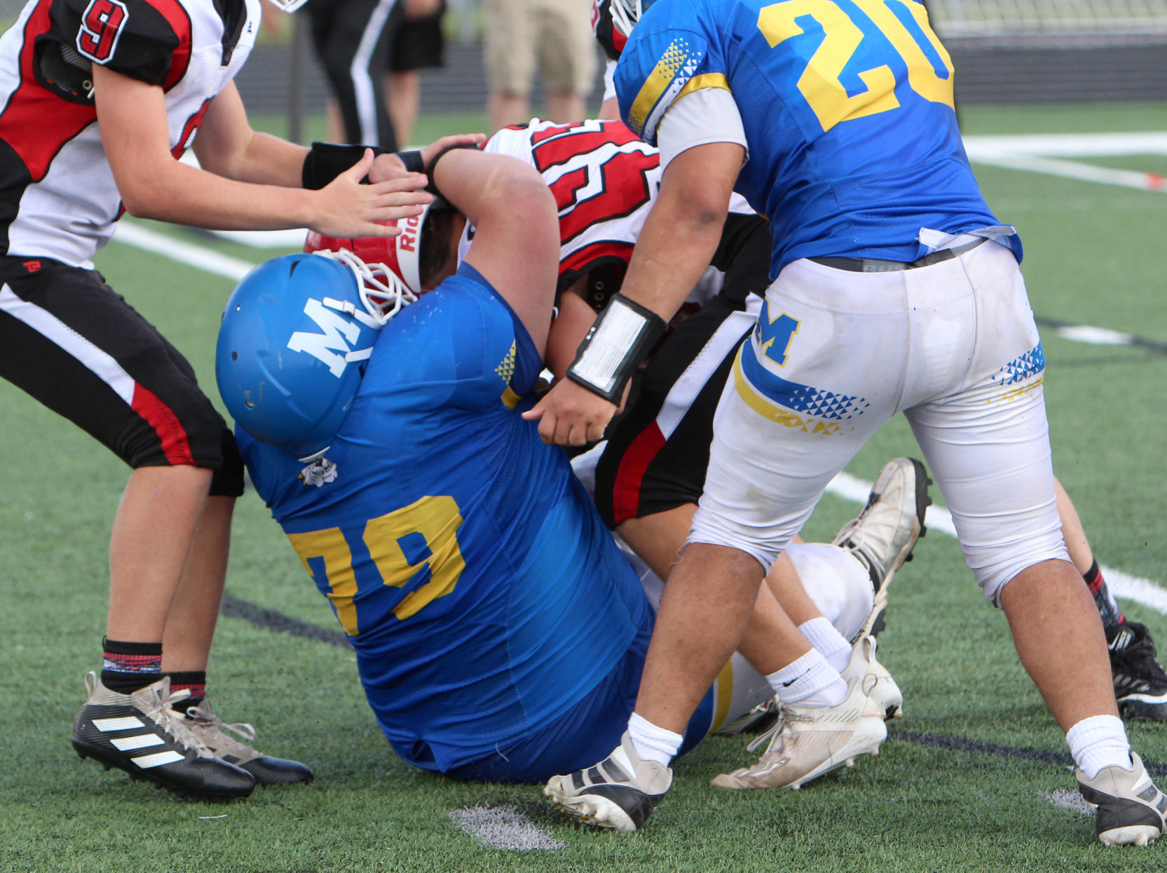 Greenwood at McDonell football 9-4-21